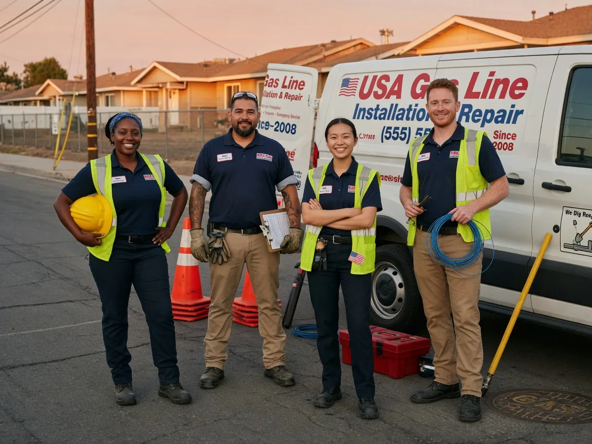 Gas Line Installation company in Carrier Mills, IL